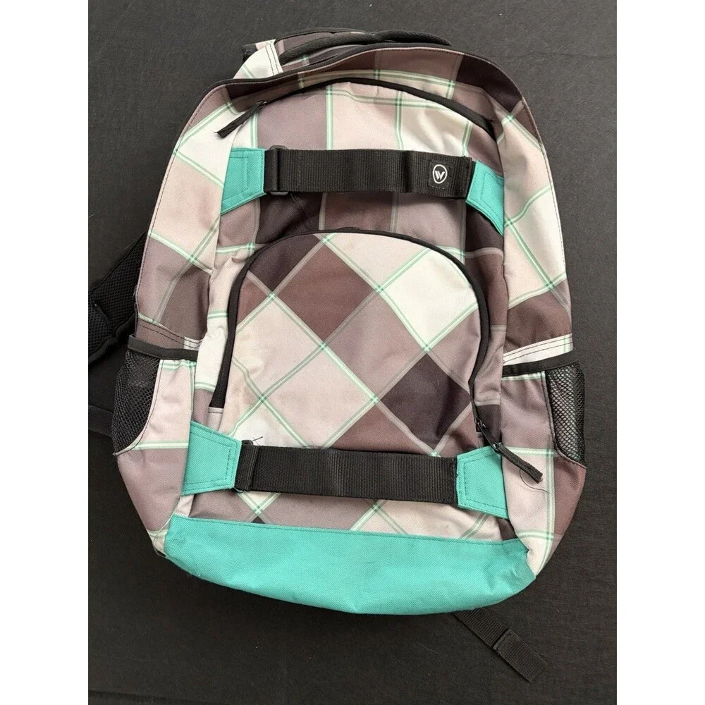 Y2k Burton Shaun White Collection Laptop Backpack Rare Green Brown Snowboard